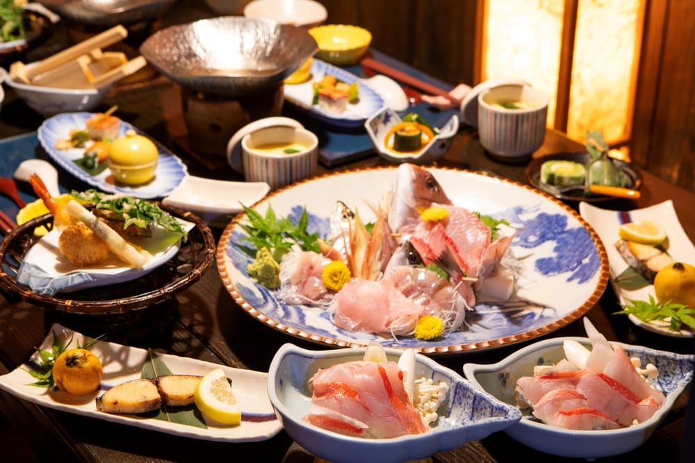 地魚皿盛り&金目鯛のしゃぶしゃぶプラン